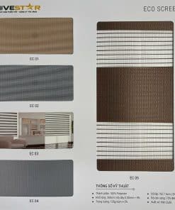 Rèm cầu vồng FiveStar mã Eco Screen