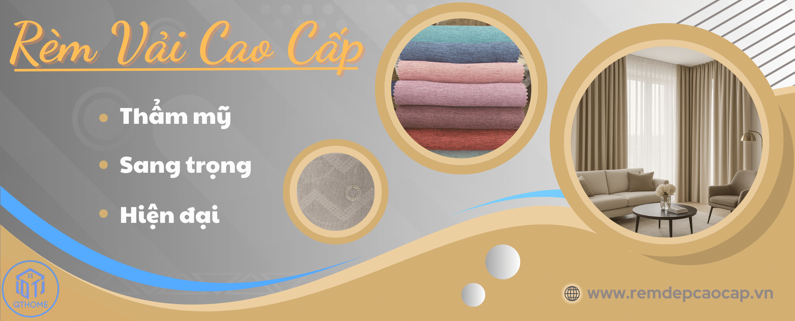 Rèm Đẹp Nhà Sang