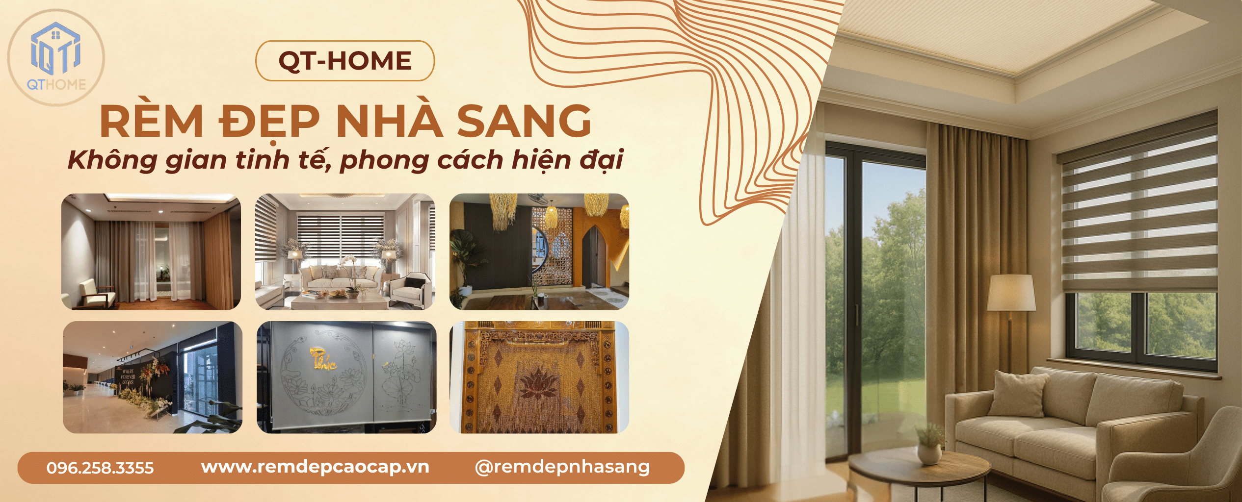 Rèm Đẹp Nhà Sang